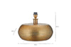 Lumbu Lamp - Antique Brass - Large