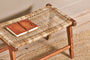 Madrisana Acacia & Rattan Footstool