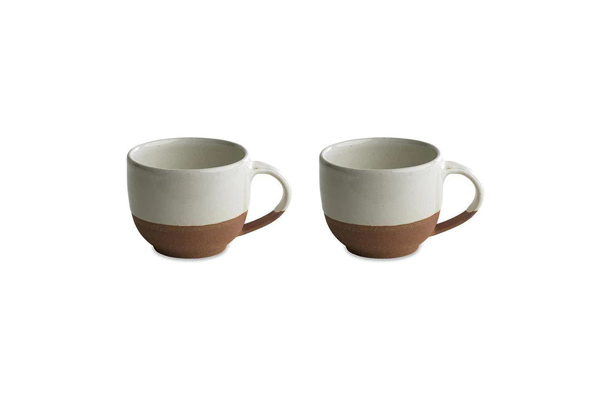 Mali Coffee Mug - White (Set of 2)