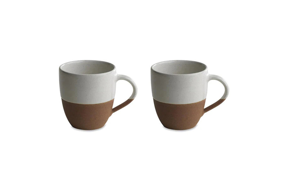 Mali Large Mug - White (Set of 2)