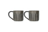 Moda Mug - Pewter (Set of 2)