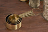 Mane Measuring Cups - Brushed Gold