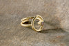 Mari Labradorite Ring - Gold