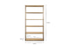 Marjori Mango Wood & Iron Standing Shelves - Wide