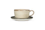 Malia Cup & Saucer - Cream