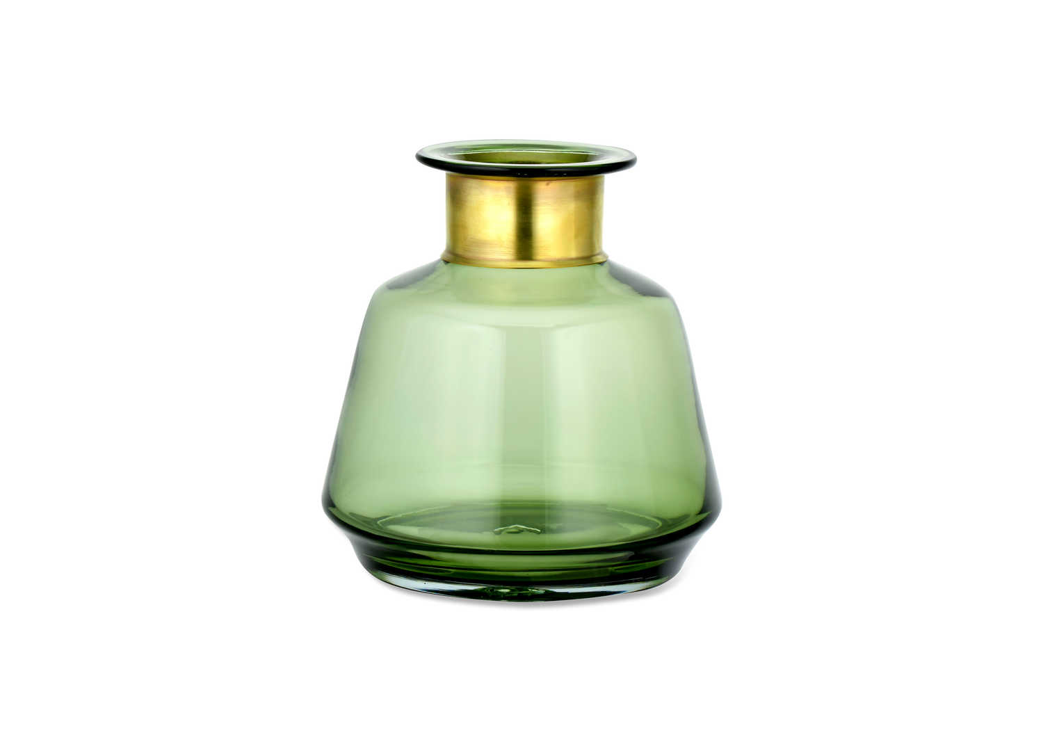 Miza Glass Vase - Green
