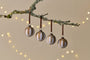 Nori Baubles - Gold & Cream - (Set of 4)