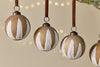 Nori Baubles - Gold & Cream - (Set of 4)