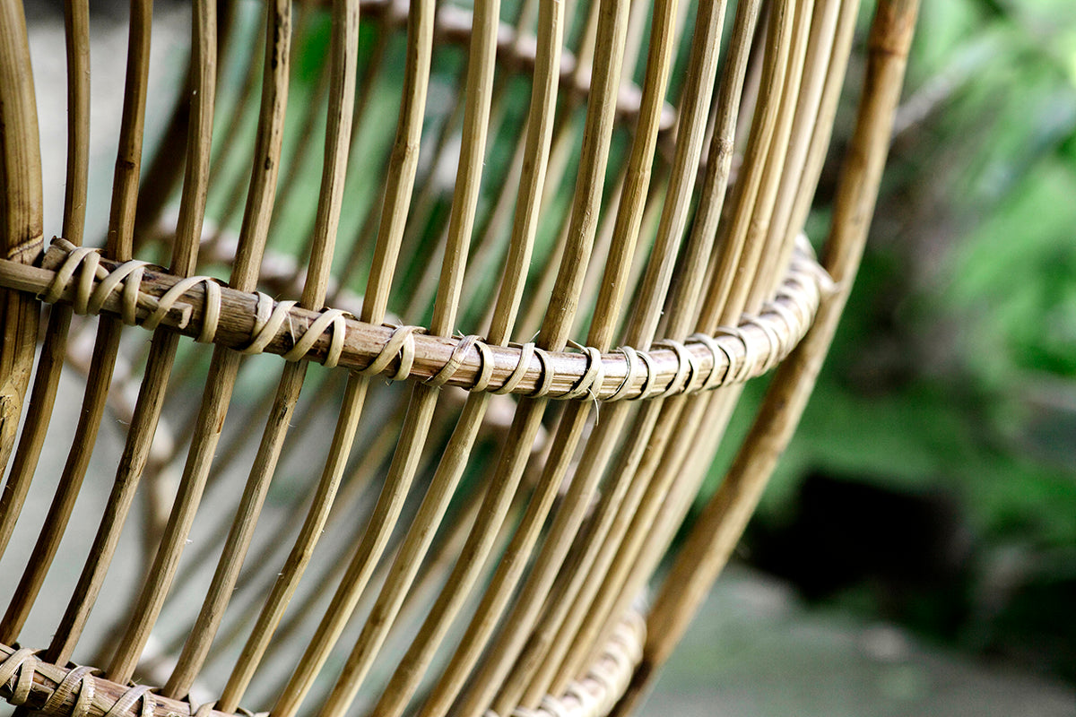 Nesari Rattan Hanging Chair - Natural