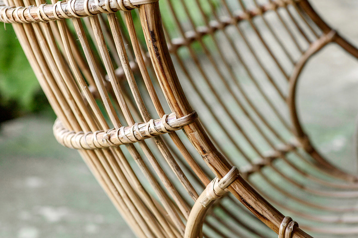 Nesari Rattan Hanging Chair - Natural