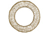 Nuha Wreath - Brass