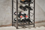 Obra Industrial Wine Rack - Mango Wood & Iron - Small
