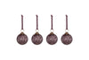 Patta Baubles - Burgundy - (Set of 4)