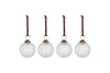 Patta Baubles - Clear - (Set of 4)