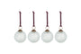 Patta Baubles - Clear - (Set of 4)