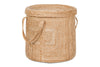 Pallu Braided Jute Laundry Basket