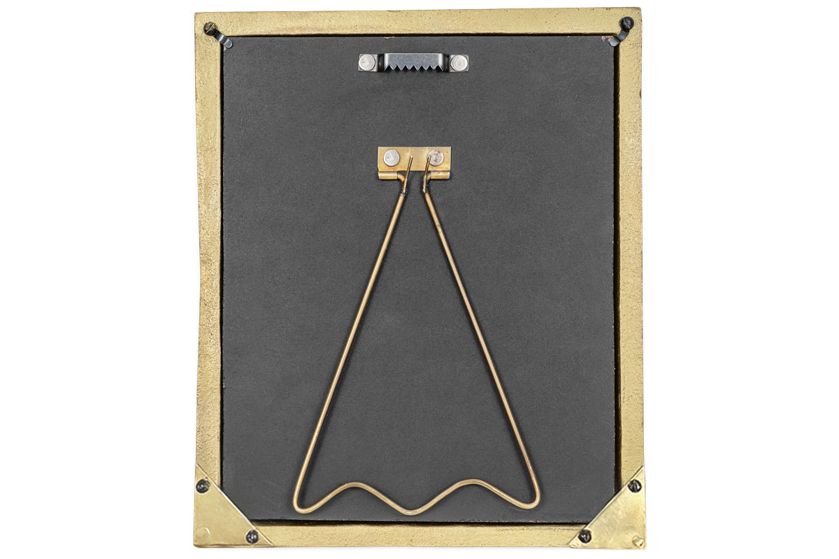 Pambani Photoframe - Antique Brass