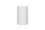 Rustic Soy Blend Pillar Candle - White - Large