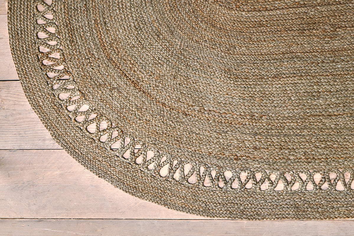 Rupikia Jute Rug - Brown