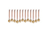 Sardi Star Baubles - Gold (Set of 12)