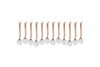 Sardi Star Baubles - Clear (Set of 12)