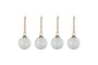 Sundara Baubles - Clear - (Set of 4)