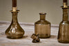 Sirsa Glass Candlestick - Sepia