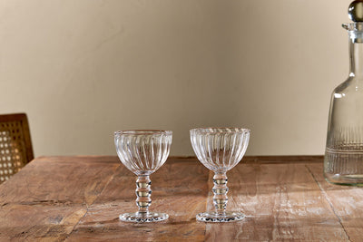 Santosa Sherry Glass - Clear (Set of 2)