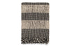 Shal Cotton Throw - Black & Off White