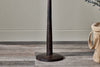 Sahar Mango Wood Floor Lamp - Dark Stain