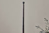 Sahar Mango Wood Floor Lamp - Dark Stain