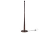 Sahar Mango Wood Floor Lamp - Dark Stain