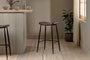 Samaira Leather Counter Stool