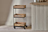 Soma Mango Wood Storage Trolley