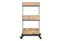 Soma Mango Wood Storage Trolley