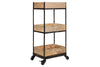 Soma Mango Wood Storage Trolley