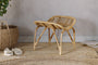 Taung Rattan Low Stool - Natural