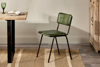 Ukari Dining Chair - Rich Green