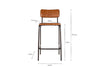 Ukari Counter Chair - Aged Tan