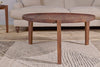 Umar Mango Wood Coffee Table - Dark Brown