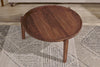 Umar Mango Wood Coffee Table - Dark Brown