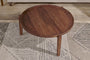 Umar Acacia Coffee Table - Dark Brown