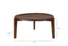 Umar Mango Wood Coffee Table - Dark Brown