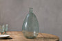 Virya Recycled Glass Vase - Pale Blue