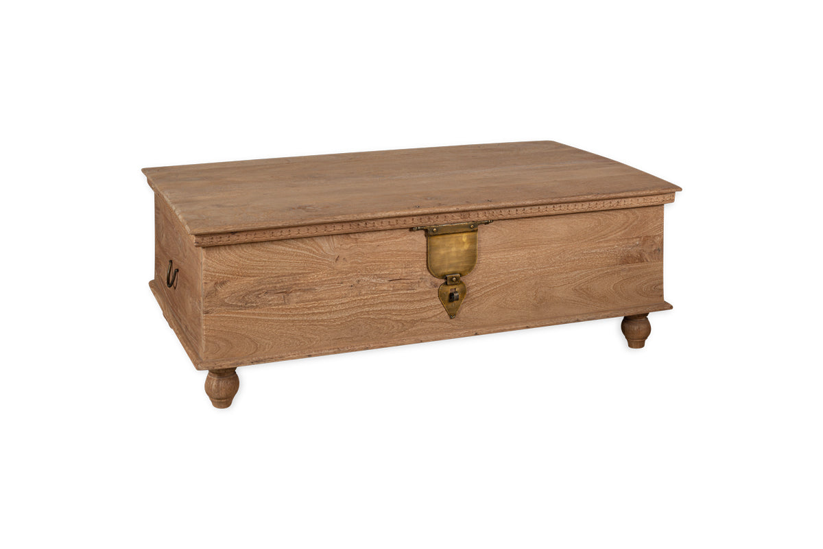 Vidur Mango Wood Chest - Natural