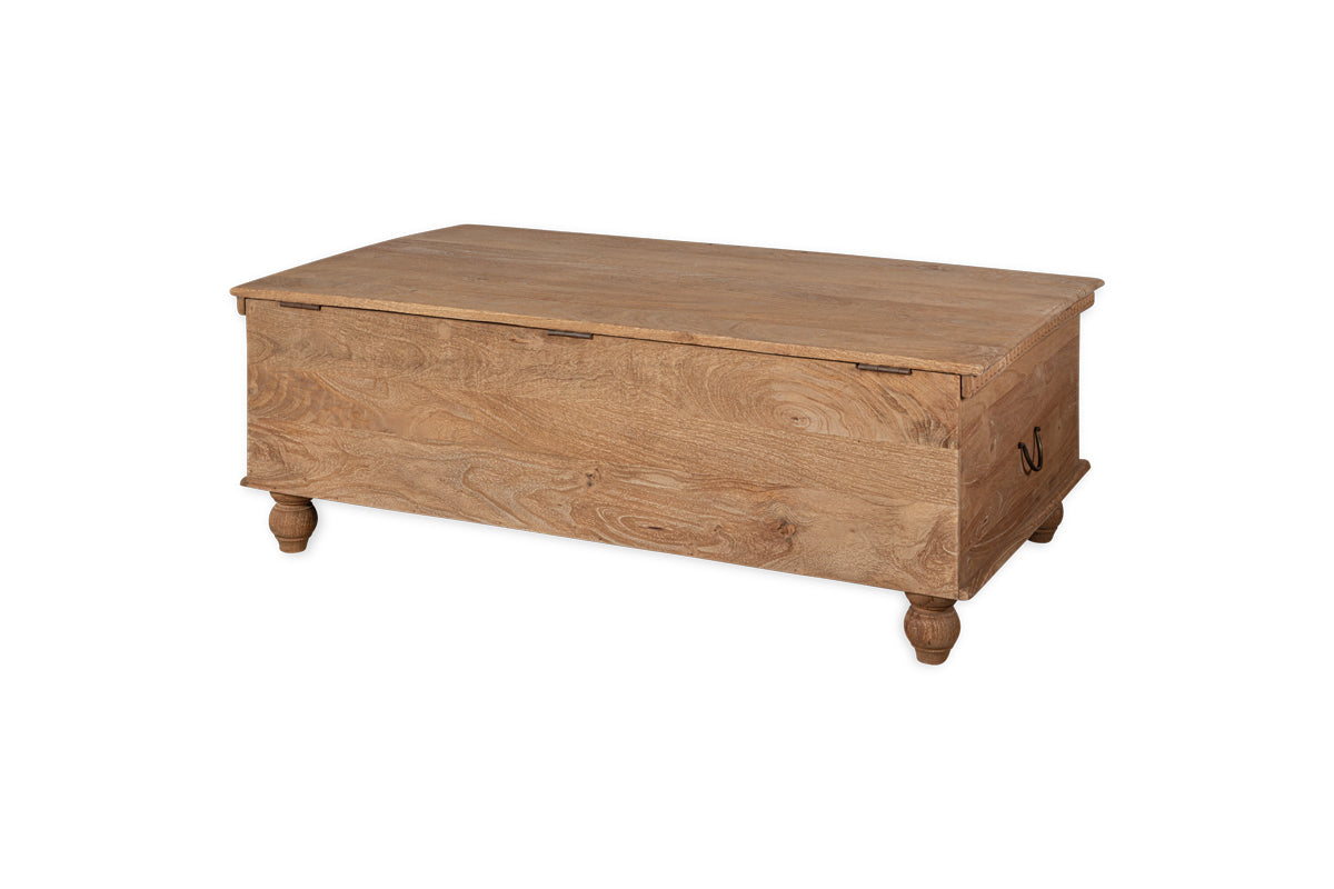 Vidur Mango Wood Chest - Natural