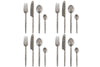 Yani Cutlery Set - Matt Black (Set of 16)