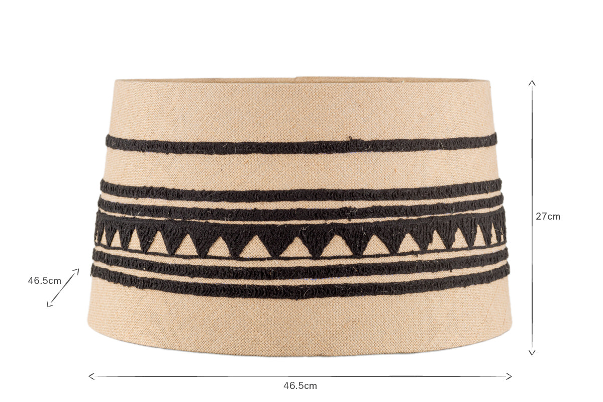 Yongana Jute Pattern Lamp Shade