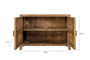 Yasha Reeded Mango Wood Sideboard