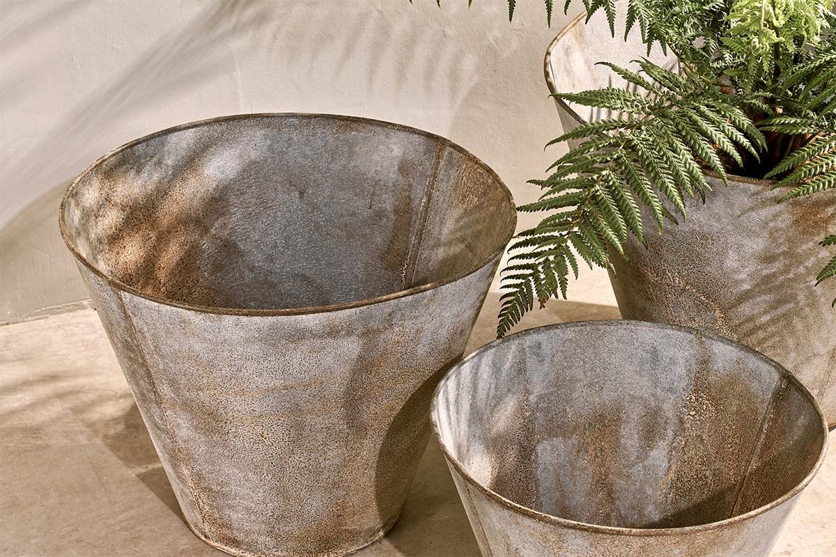 Nkuku VASES & PLANTERS Abari Tapered Planter